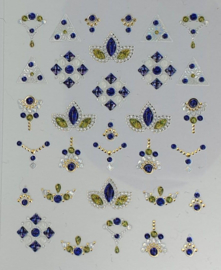 Korneliya 3D Nail Jewels DeLuxe - DL09 Shiny Saphira