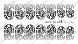 Korneliya Airbrush Waterdecal   AG 0010 Black