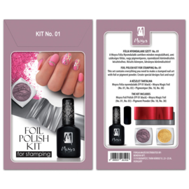 Moyra Foil Polish Kit Nr. 01