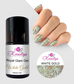 Korneliya Royal Glam Gel  White Gold 12 ml