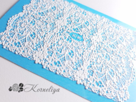 Korneliya 3D Waterdecal - 3D 080 White