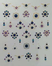 Korneliya 3D Nail Jewels DeLuxe - DL15 Shiny Fluorite