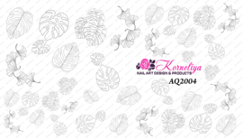 Korneliya Water Decal - Nail Wrap AQ 2004