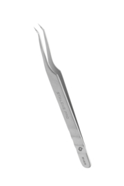 Staleks Professional eyelash tweezers EXPERT 41 TYPE 8 (Mini L vorm)