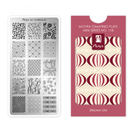 Moyra Mini Stamping Plate 118 Dream On