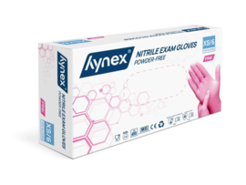 Hynex Nitril Handschoen ROZE SIZE XS