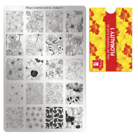 Moyra Stamping Plate 06 FLORALITY 1