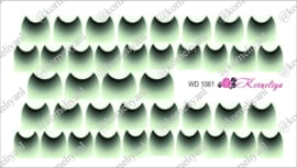 Water Decal - Nail Wrap WD 1061