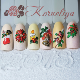 Korneliya Water Decal - Nail Wrap SB 3004