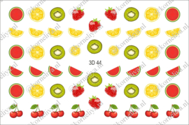 Korneliya 3D Waterdecal - 3D 044 Fruit