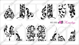 Korneliya Water Decal - Nail Wrap WD 1053