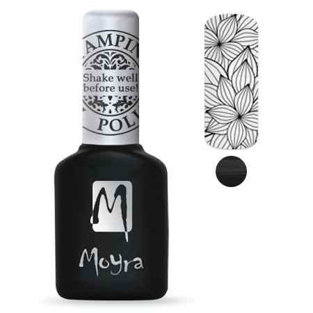 Moyra Stamping Gel Polish 10ml SGP01 BLACK