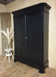 Antieke legkast Pure Black zwart