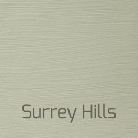 Antieke landelijke kledingkast "Surrey Hills" vergrijsd groen