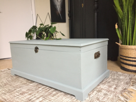Opbergkist / scheepskist / salontafel "mineral grey"