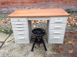 Retro / vintage bureau / secretaire "pebble stone"