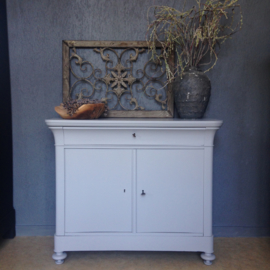 Antieke Biedermeier commode /dressoir / kastje "Grey Column" Mia Colore