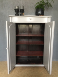 Biedermeier vertico kast "grey column"