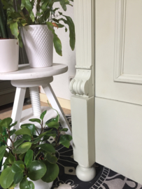 Antieke stoere landelijke kast "mystique green" groen