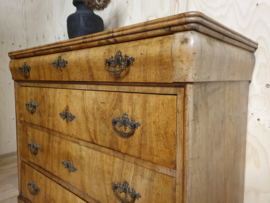 Antieke landelijke brocante commode / ladenkast