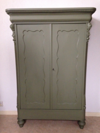 Biedermeier linnenkast "Verde" groen