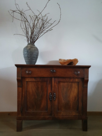 Antieke vroeg Biedermeier penantkast / commode / dressoir