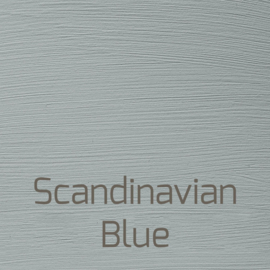 Grote  antieke strakke Willem III Kast "Scandinavian Blue"