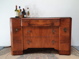 Art Deco dressoir / cocktailbar vintage retro