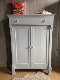 Antieke empire meidenkast "Alpine Blue" Mia Colore