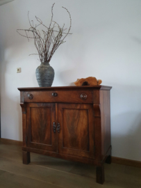 Antieke vroeg Biedermeier penantkast / commode / dressoir