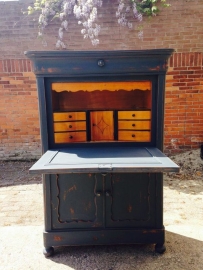 Antieke Biedermeier secretaire