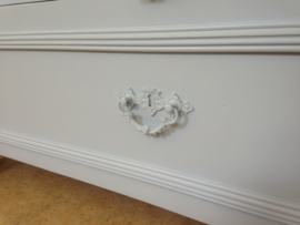 Antieke landelijke kast "Alpine Blue" Mia Colore