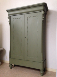 Biedermeier linnenkast "Verde" groen