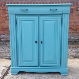 Meidenkast "Antique Blue"