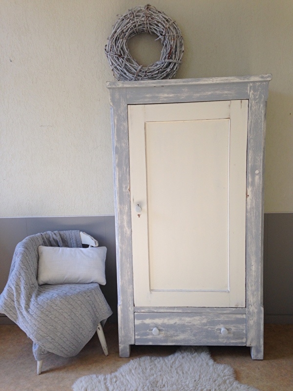 Ale Gevoelig taal Antieke brocante 1-deurs kast / Eendeurskast | Verkocht | Woonwinkel Van  Toen voor antieke, landelijke en brocante meubels