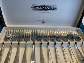 Sola-Massief gebaksvorkjes 12 stuks in originele doos