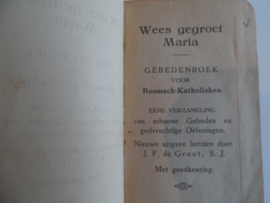 Wees gegroet Maria gebedenboekje 1922