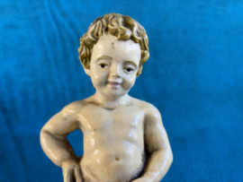 Menneke Pis van Brussel beeldje van aardewerk