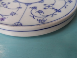 Kopenhagen Blauw Saks onderzetter van porcelein