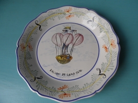 Bord "Ballon de Lana 1670" Nevers