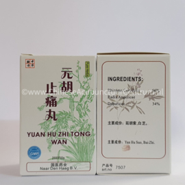 Yuan Hu Zhi Tong Wan - 元胡止痛丸