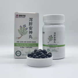Xie Gan An Shen Wan - Xie Gan An Shen Form 泻肝安神丸