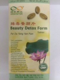 Pai du yang yan pian - Beauty detox form