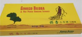 Yin Xing Ren Shen Jing - Ginkgo Biloba & Red Panax Ginseng Extract 10x10ml