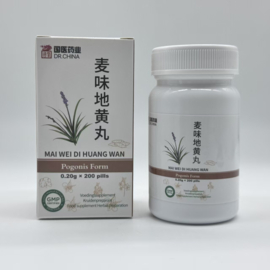 Mai Wei Di Huang Wan - Pogonis Form 麦味地黄丸
