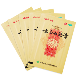 Yunnan Baiyao Plaster 5 pc EXPIRE DATE : 2024 - 12