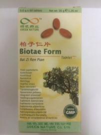 Bai zi ren pian - Biotae form