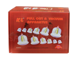 Cupping set 12 with pump - BaGuan set 12pc