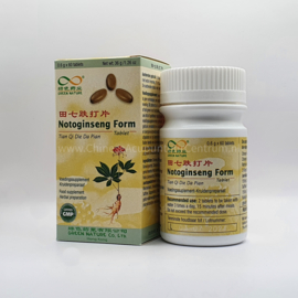 Tian qi die da pian - Notoginseng form