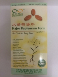 Da chai hu tang pian - Major Bupleurum form EXPIRE DATE : 28-06-2024